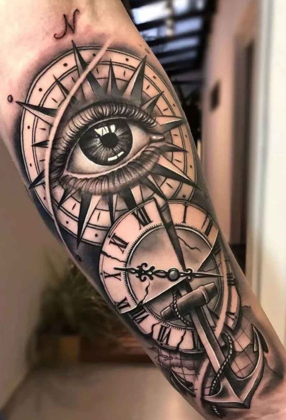 Custom dot work design